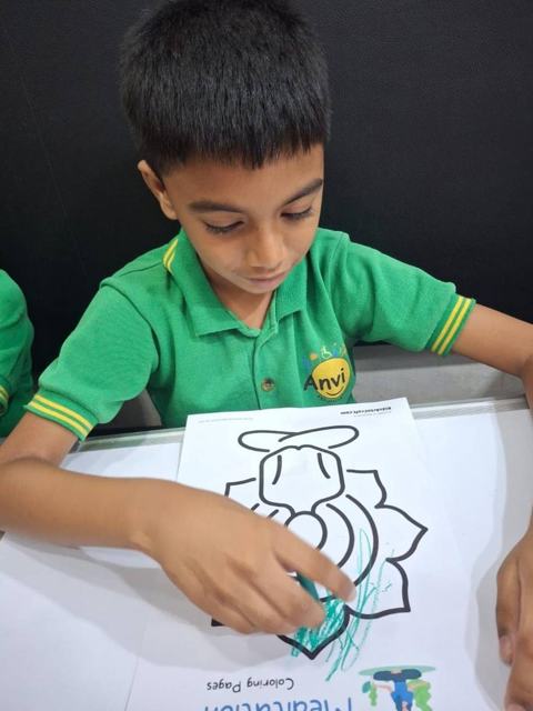 Colouring inside the lines
