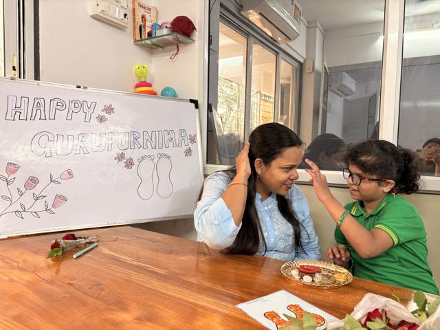 Guru Purnima — thanking our teachers