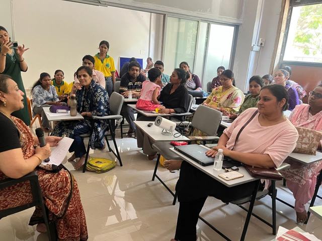 Hands-on training for parents