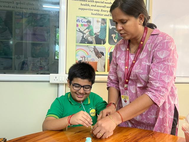 Diya-painting workshop