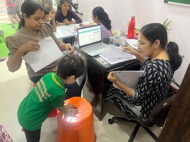 Psychological assessment with a child