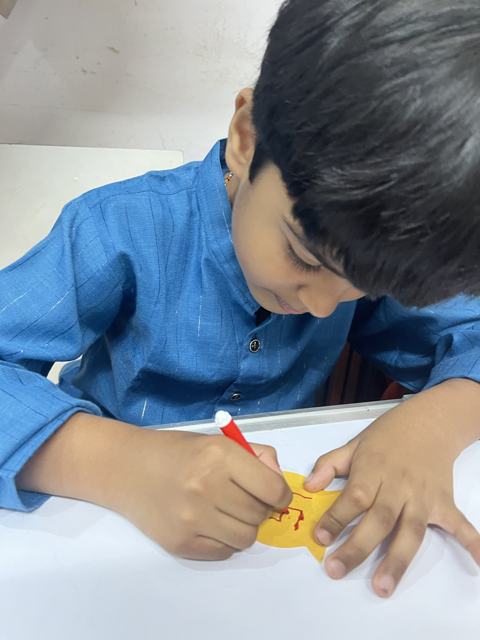 Special education — colouring within lines