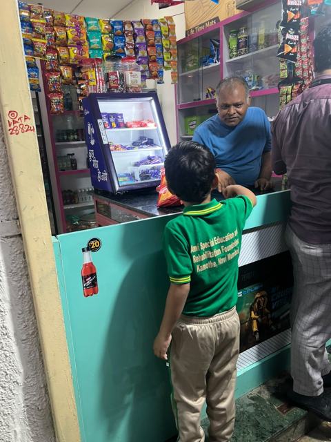 Educational visit — buying on their own